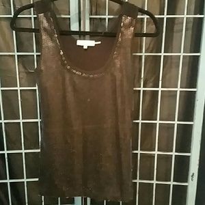 Calvin Klein sequined tank